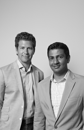 Founders, Bryan Burkhart and Sonu Panda